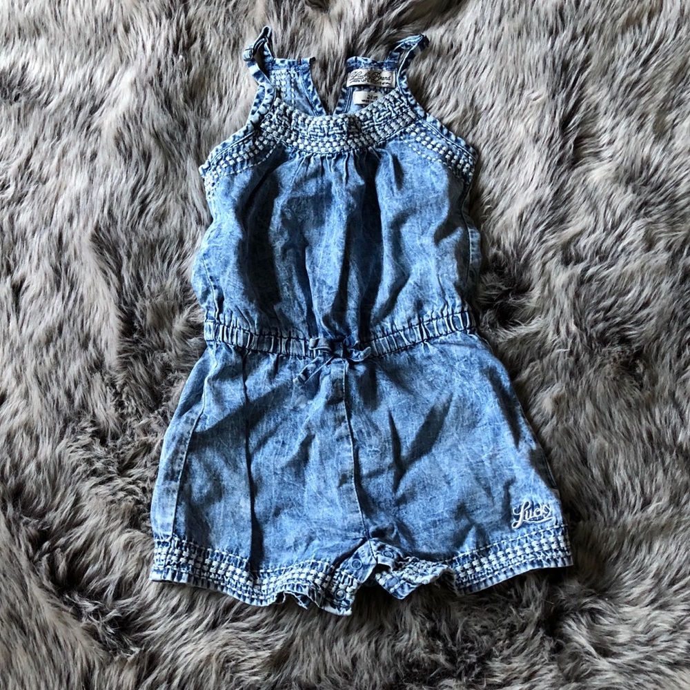 LUCKY BRAND BABY GIRL ROMPER-NEW W/O TAGS